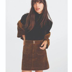 Madewell Corduroy A-Line Mini Skirt Size 2